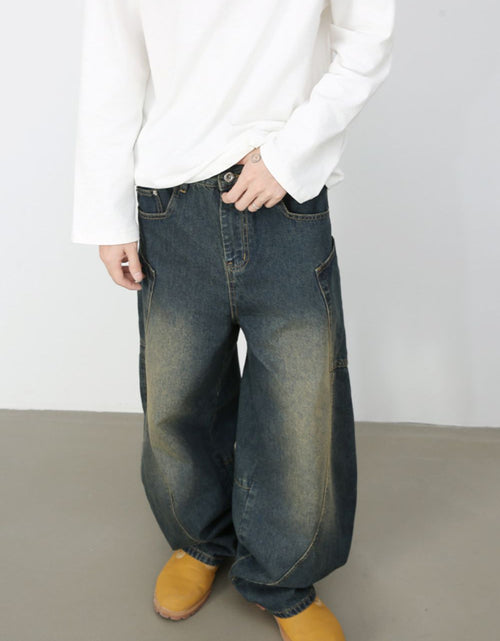 Load image into Gallery viewer, Men's Wide Leg Jeans
