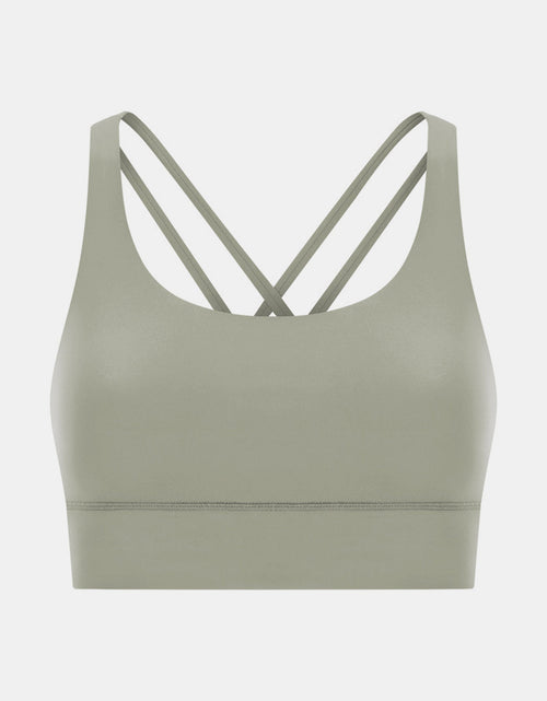 Load image into Gallery viewer, Millennia Crisscross Scoop Neck Active Tank
