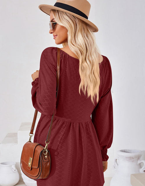 Load image into Gallery viewer, V-Neck Lantern Sleeve Blouse

