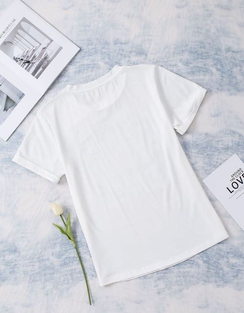 Load image into Gallery viewer, Leopard Floral Graphic Round Neck Tee
