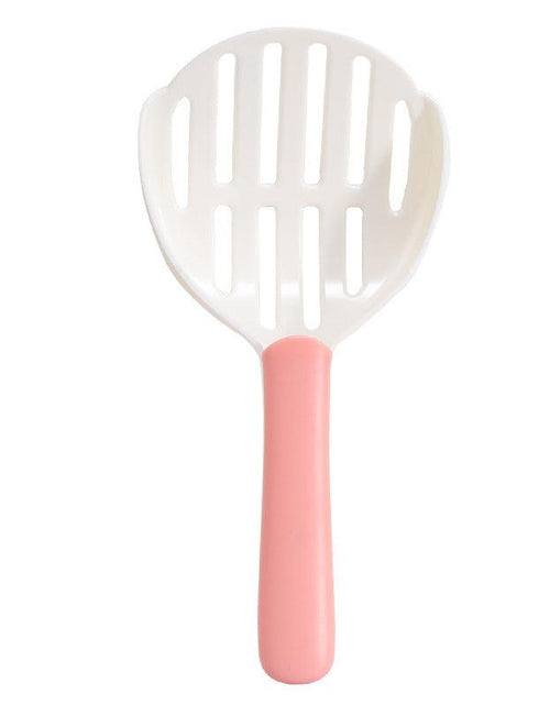 Load image into Gallery viewer, Two-Tone Plastic Tofu Cat Litter Scoop - The Ultimate Pet Cleaning Tool by Dog Hugs Cat

