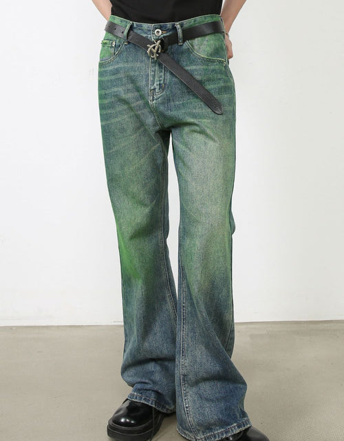 Load image into Gallery viewer, Men's Bootcut Jeans with Pockets
