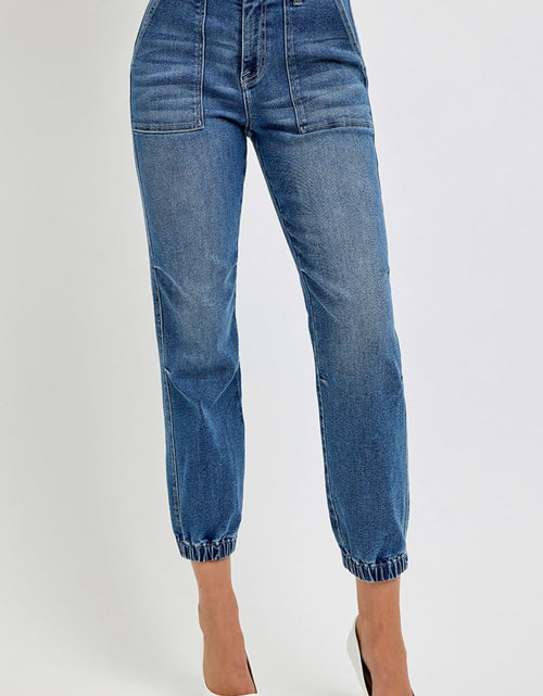 Load image into Gallery viewer, RISEN Full Size High Rise Ankle Jogger Jeans
