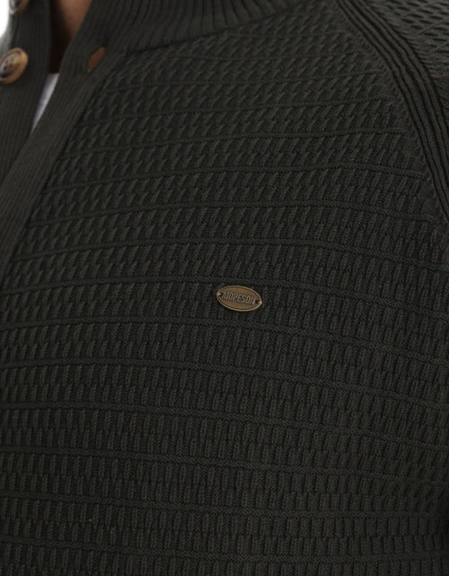 Load image into Gallery viewer, Men's Button Down Long Sleeve Cardigan
