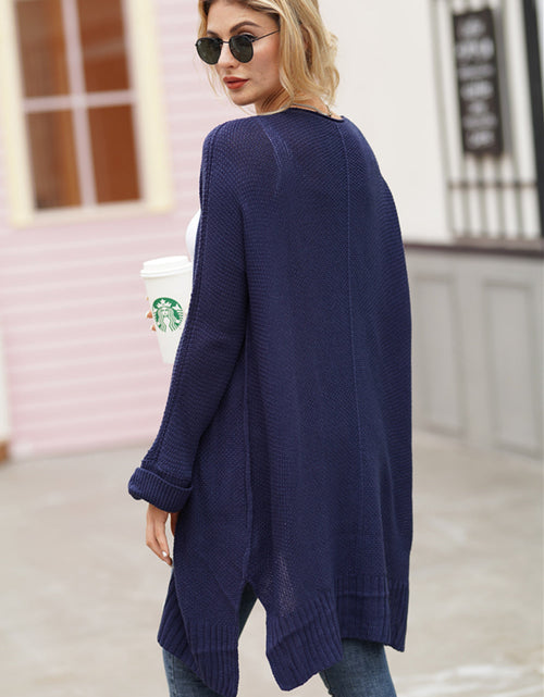 Load image into Gallery viewer, Open Front Long Sleeve Cardigan
