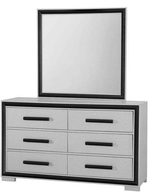 Load image into Gallery viewer, Adelaide - Mirror - Gray / Black by Couch.com
