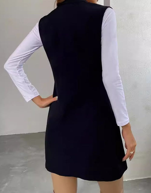 Load image into Gallery viewer, Open Front Longline Vest Coat
