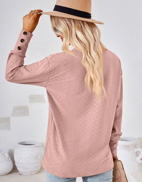 Load image into Gallery viewer, V-Neck Long Sleeve Blouse
