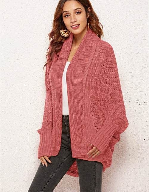 Load image into Gallery viewer, Angel Wings Open Front Batwing Sleeve Cardigan
