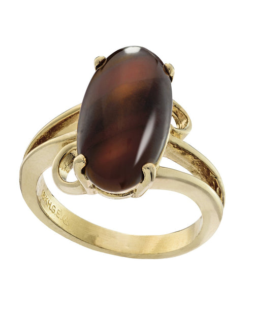 Load image into Gallery viewer, Vintage Ring Genuine Onyx 18k White Gold Electroplated Cocktail Ring Made in USA by PVD Vintage Jewelry

