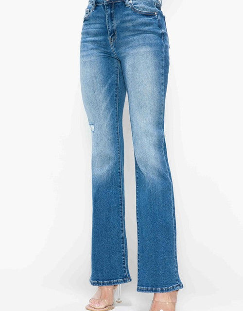 Load image into Gallery viewer, bytos Full Size Distressed High Rise Jeans with Pockets
