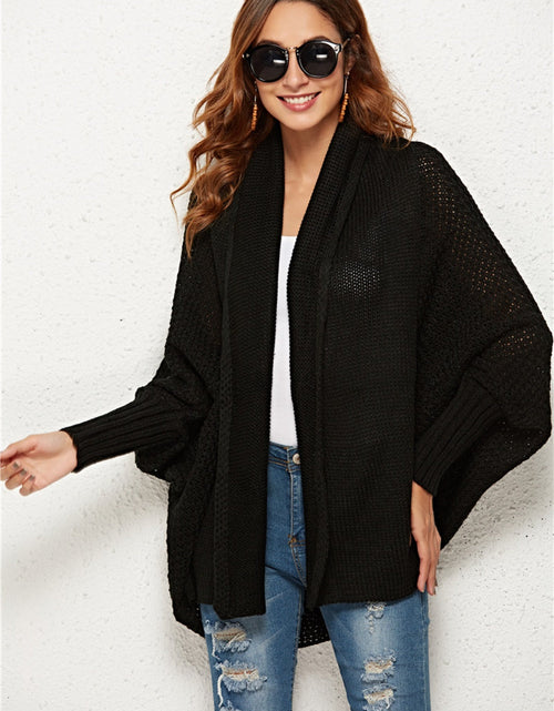 Load image into Gallery viewer, Angel Wings Open Front Batwing Sleeve Cardigan
