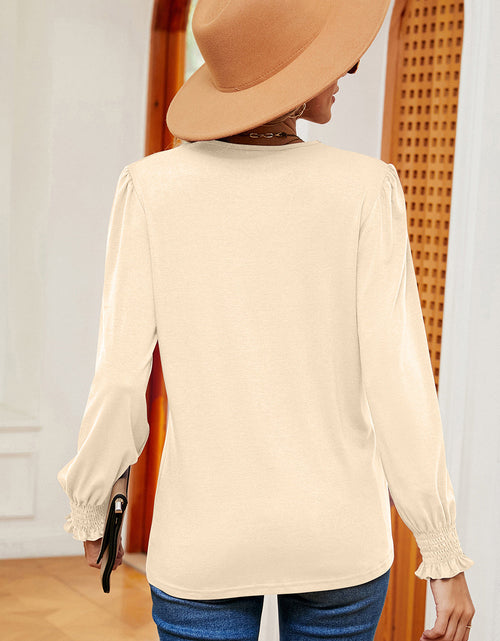Load image into Gallery viewer, V-Neck Long Sleeve T-Shirt
