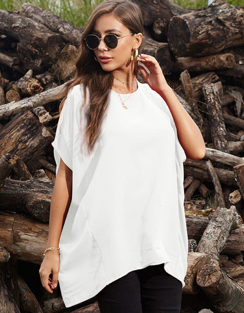 Load image into Gallery viewer, Perfee Round Neck Short Sleeve T-Shirt
