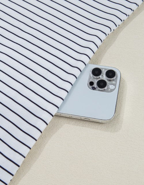Load image into Gallery viewer, Stripe Round Neck Short Sleeve Mini Dress
