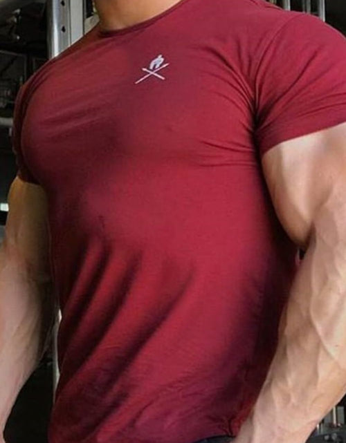 Load image into Gallery viewer, Men's Round Neck Short Sleeve T-Shirt
