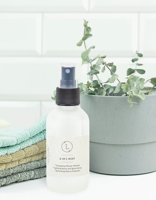 Load image into Gallery viewer, Eucalyptus Mist, Shower Mist, Room and Space Spray, 3 in 1 Home Essential Mist, Shower steamer spray by Lizush

