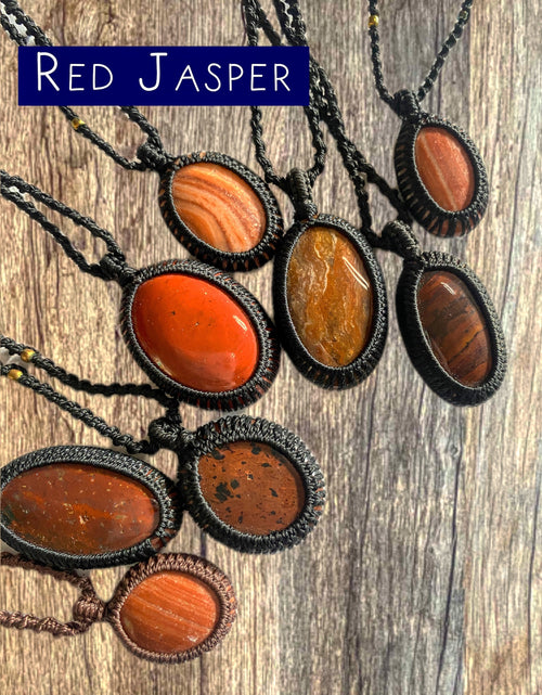 Load image into Gallery viewer, Assorted Semi Precious Stone Necklaces by Manifestie

