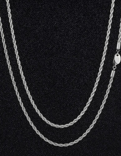 Load image into Gallery viewer, 3mm Rope Chain by Bling Proud | Urban Jewelry Online Store
