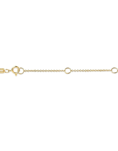 Load image into Gallery viewer, 14K Gold Lab Grown Diamond Modern Bezel-Set Solitaire 16"-18" Pendant Necklace (F-G Color, VS2-SI1 Clarity) by Haus of Brilliance
