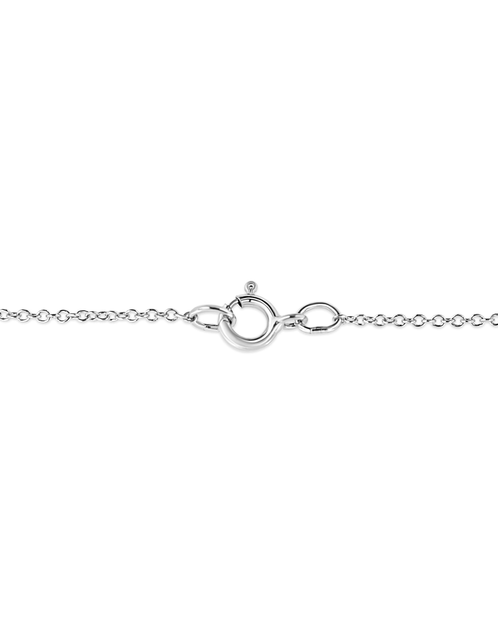 .925 Sterling Silver Diamond Accent Sunburst Milgrain 18" Pendant Necklace (I-J Color, I1-I2 Clarity) by Haus of Brilliance