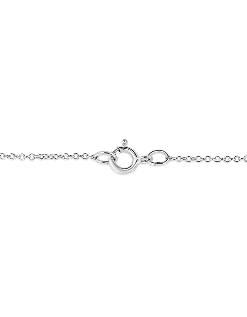 Load image into Gallery viewer, .925 Sterling Silver Pave-Set Diamond Accent Heart Shape 18" Pendant Necklace (I-J Color, I1-I2 Clarity) by Haus of Brilliance
