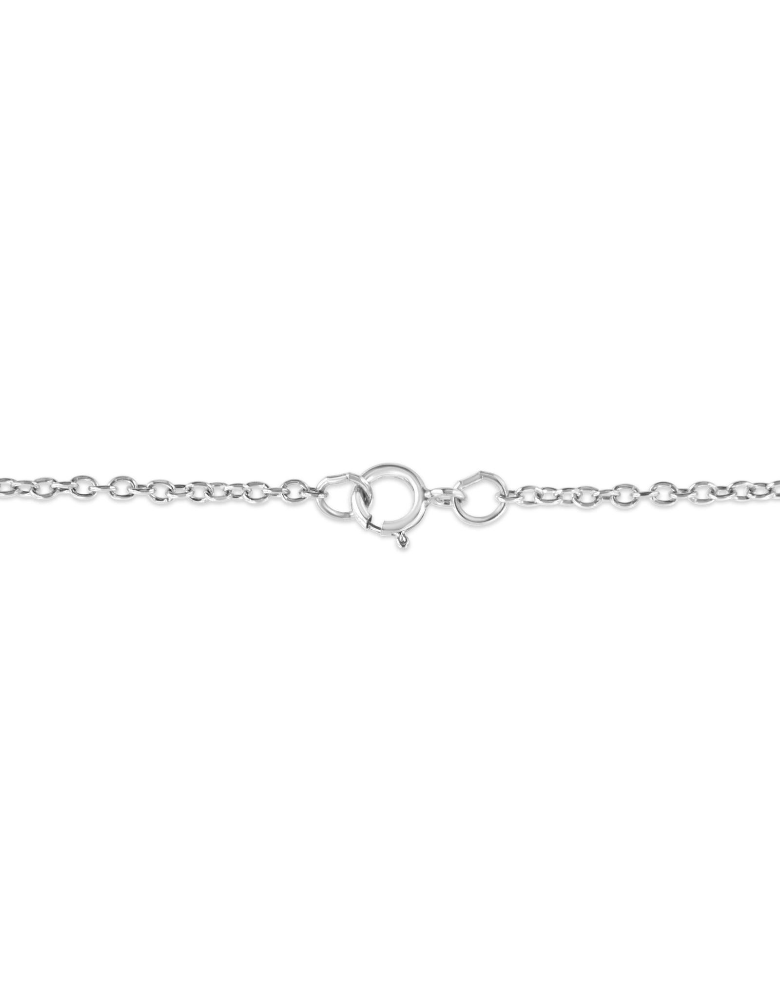 .925 Sterling Silver Diamond Accent Zodiac Key 18" Pendant Necklace (K-L Color, I1-I2 Clarity) by Infinite Jewels