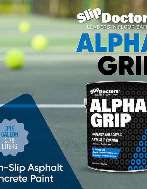 Load image into Gallery viewer, Alpha Grip Non-Slip Stripe and Athletic Court Paint by SlipDoctors
