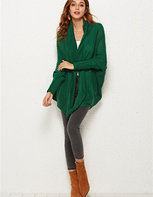 Load image into Gallery viewer, Angel Wings Open Front Batwing Sleeve Cardigan

