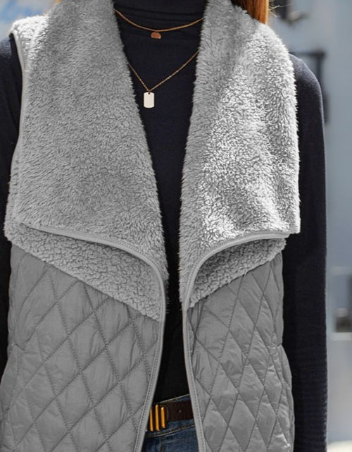 Load image into Gallery viewer, Open Front Collared Vest
