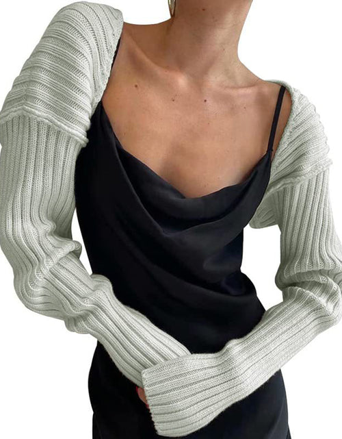 Load image into Gallery viewer, Long Sleeve Knit Bolero
