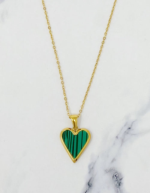 Load image into Gallery viewer, Heart Of Gold Necklace by Ellisonyoung.com
