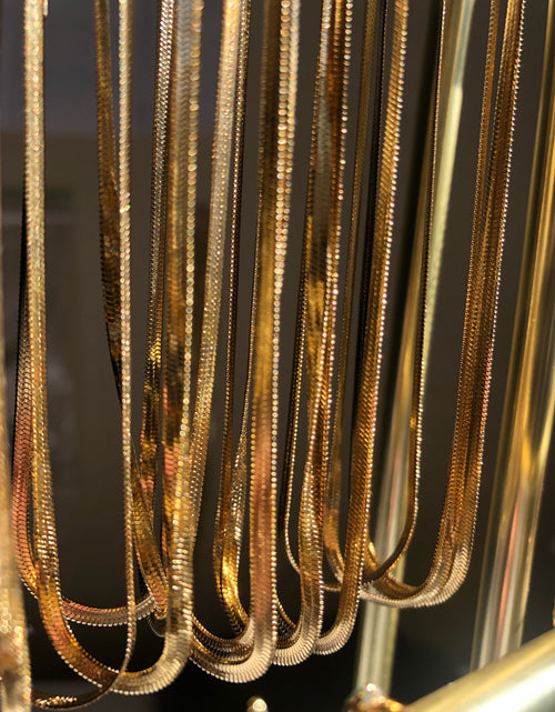 Load image into Gallery viewer, Herringbone Chain by Toasted Jewelry

