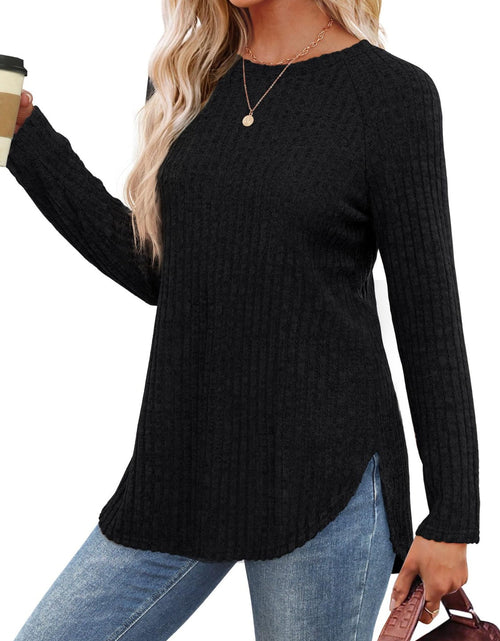 Load image into Gallery viewer, Round Neck Raglan Sleeve T-Shirt
