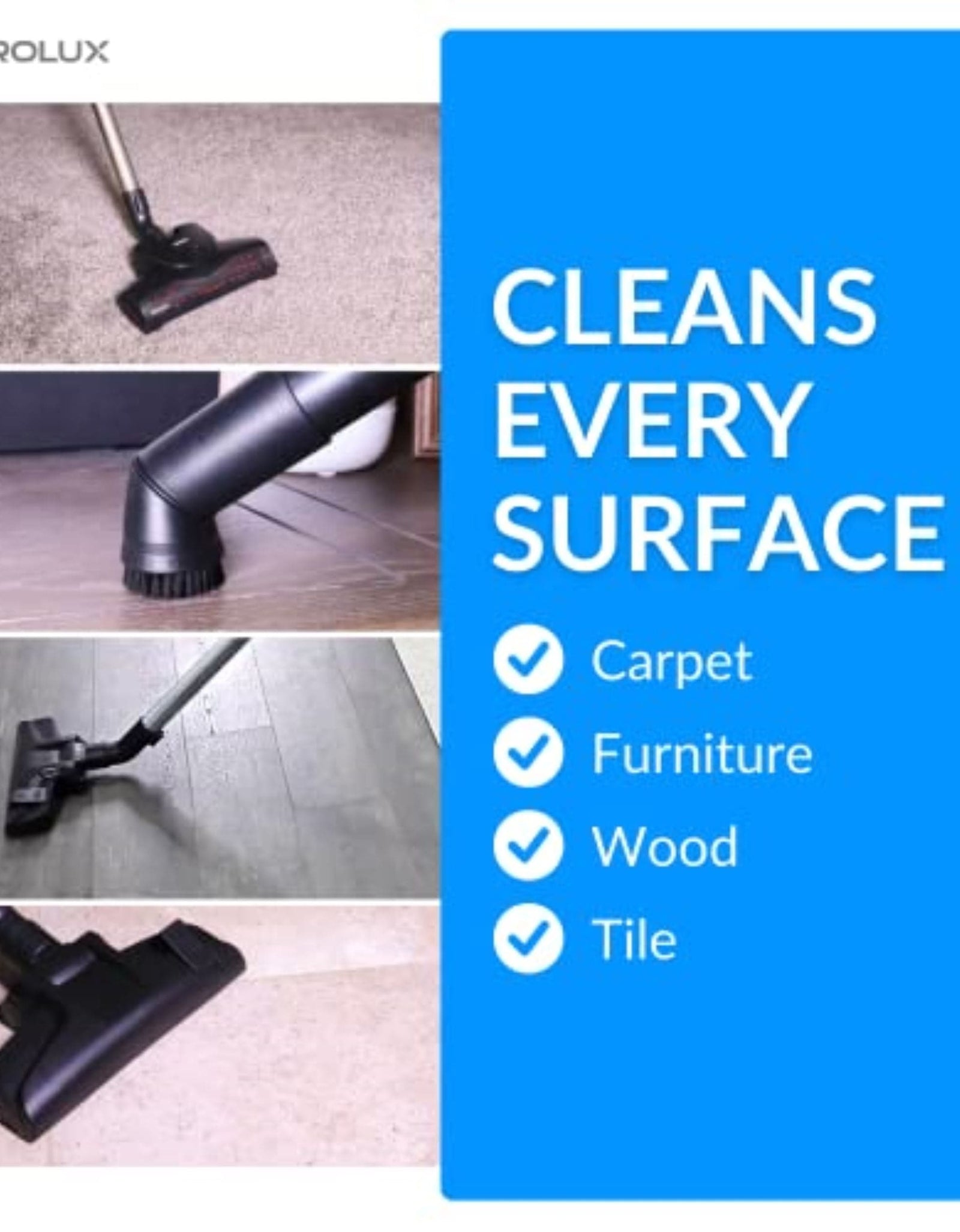 Prolux Tritan Canister Vacuum with Sealed HEPA Filtration and 12 Amp Motor by Prolux Cleaners