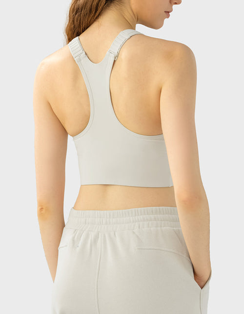 Load image into Gallery viewer, Millennia Wide Strap Sport Bra
