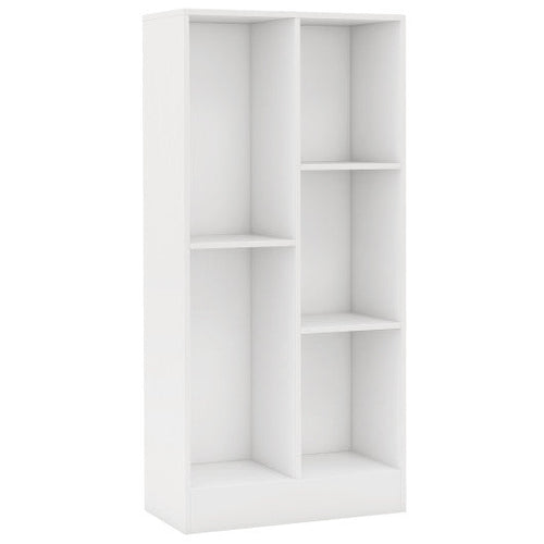 Load image into Gallery viewer, 41 Inches 5-Cube Floor Bookcase with 2 Anti-Tipping Kits-White
