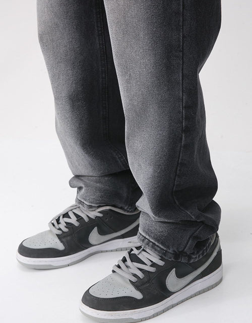 Load image into Gallery viewer, Men's Washed Straight Leg Jeans

