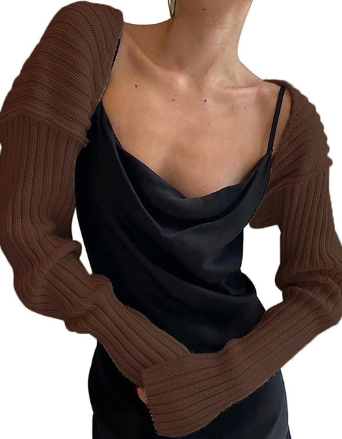Load image into Gallery viewer, Long Sleeve Knit Bolero
