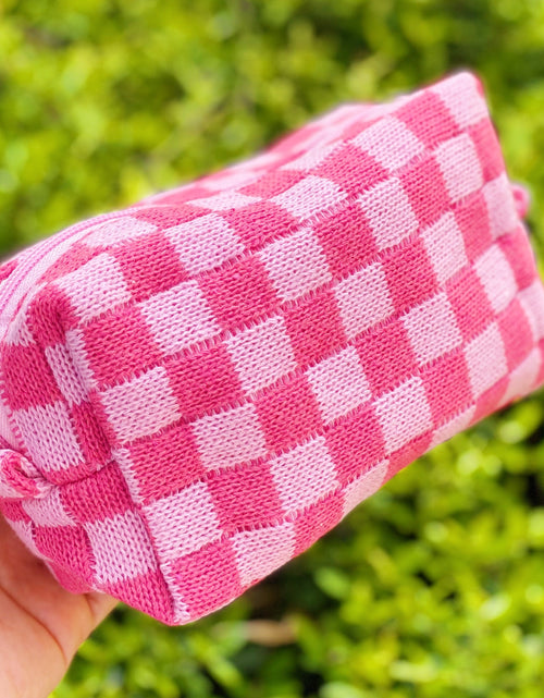Load image into Gallery viewer, Check Yourself Cosmetic Bag by Ellisonyoung.com
