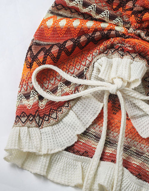 Load image into Gallery viewer, Perfee Backless Square Neck Mini Knit Dress
