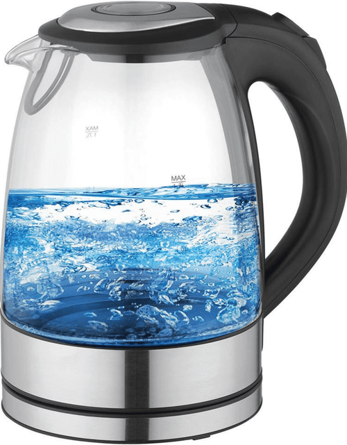 Load image into Gallery viewer, Better Chef 1500W 7-Cup Cordless Electric Borosilicate Glass Kettle with 360 Degree Swivel Base by Jupiter Gear Home
