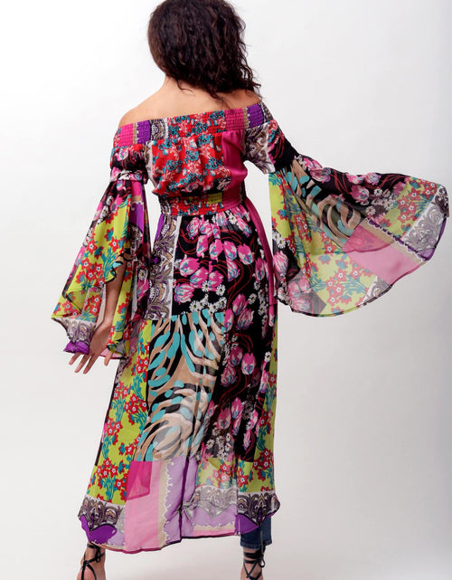 Load image into Gallery viewer, Femme Off The Shoulder Duster by LUVMEMORE
