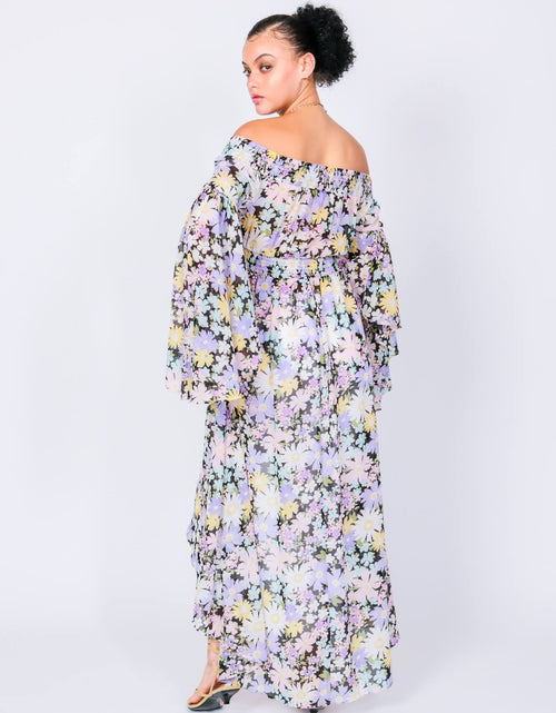 Load image into Gallery viewer, Abba Off The Shoulder Duster by LUVMEMORE
