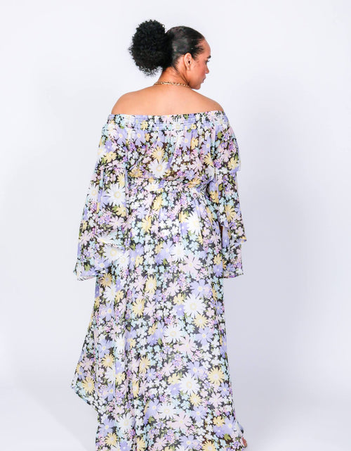 Load image into Gallery viewer, Abba Off The Shoulder Duster by LUVMEMORE
