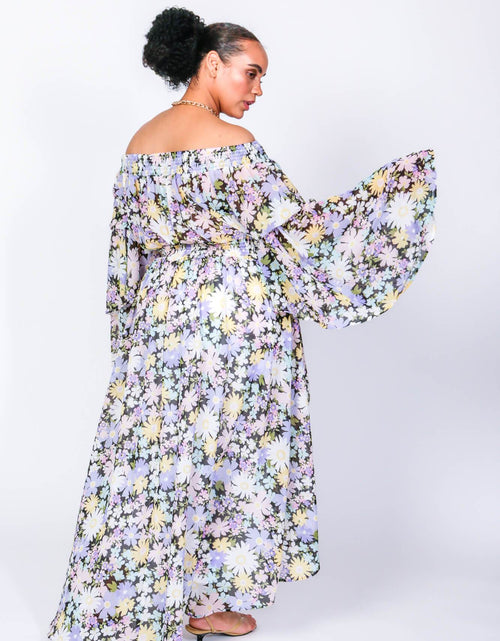 Load image into Gallery viewer, Abba Off The Shoulder Duster by LUVMEMORE
