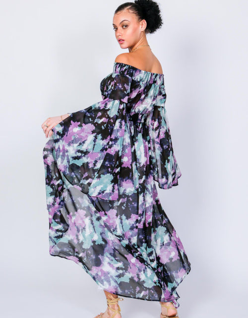 Load image into Gallery viewer, Hendrix Off The Shoulder Duster by LUVMEMORE
