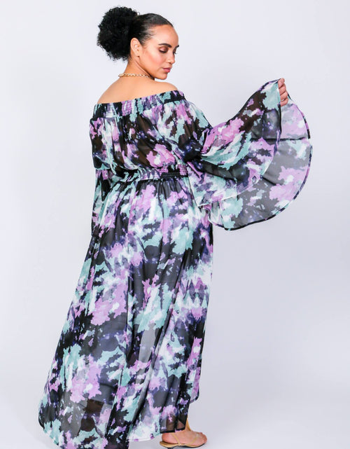 Load image into Gallery viewer, Hendrix Off The Shoulder Duster by LUVMEMORE
