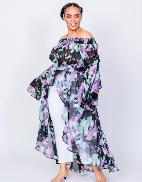 Load image into Gallery viewer, Hendrix Off The Shoulder Duster by LUVMEMORE
