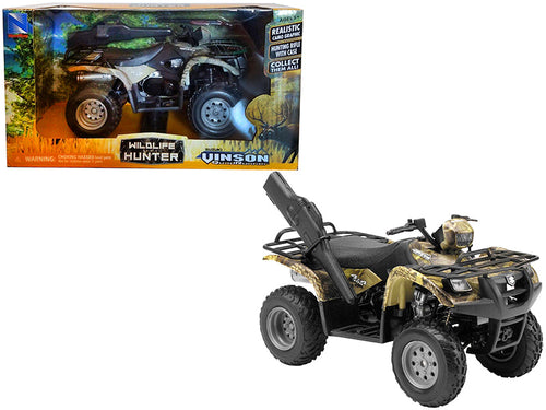 Load image into Gallery viewer, Suzuki Vinson 500 4X4 Quad Runner Green ATV 1/12 Diecast Motorcycle Model by New Ray
